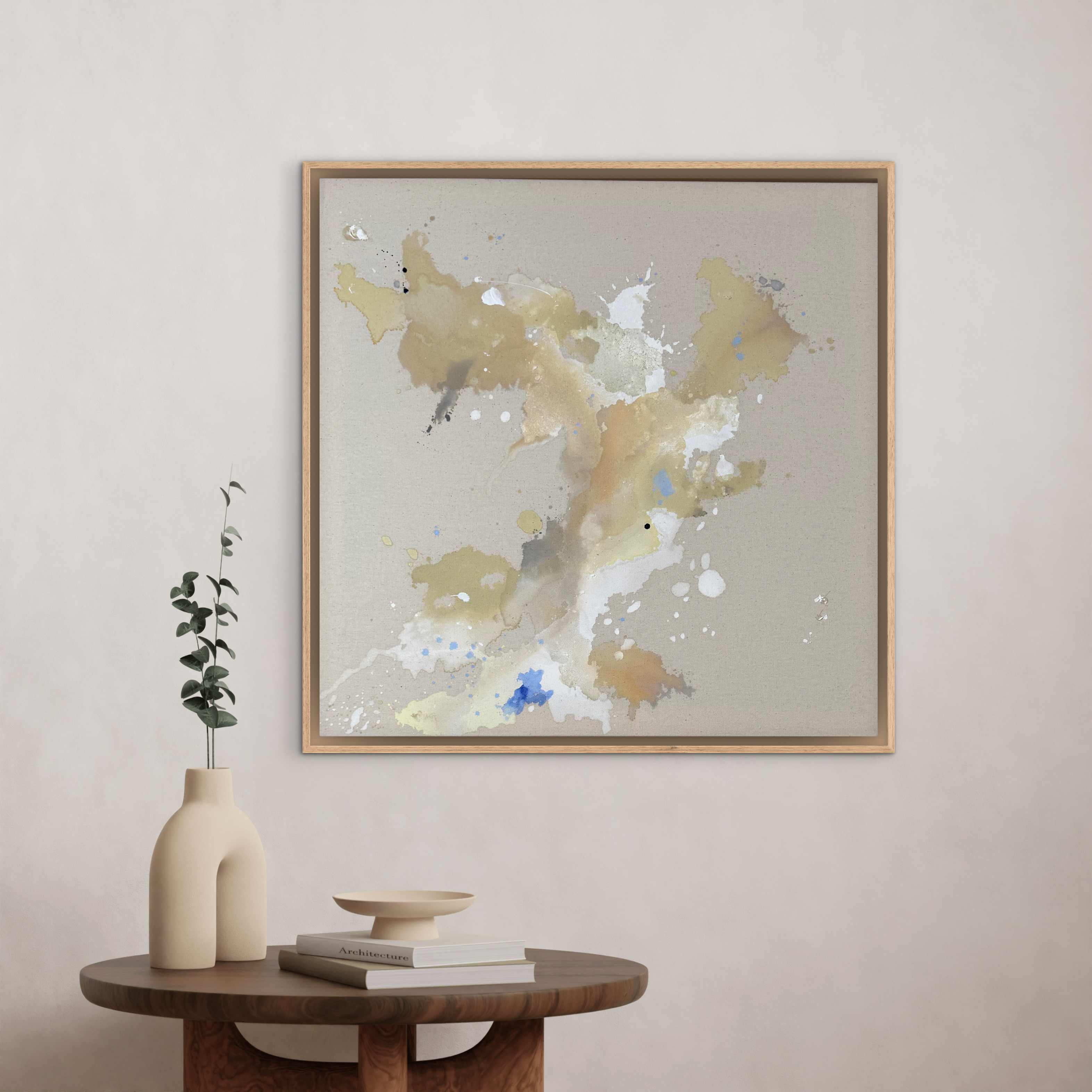 Winterliebe II, 2026, Acryl auf roher Baumwollleinwand, Ansicht 8